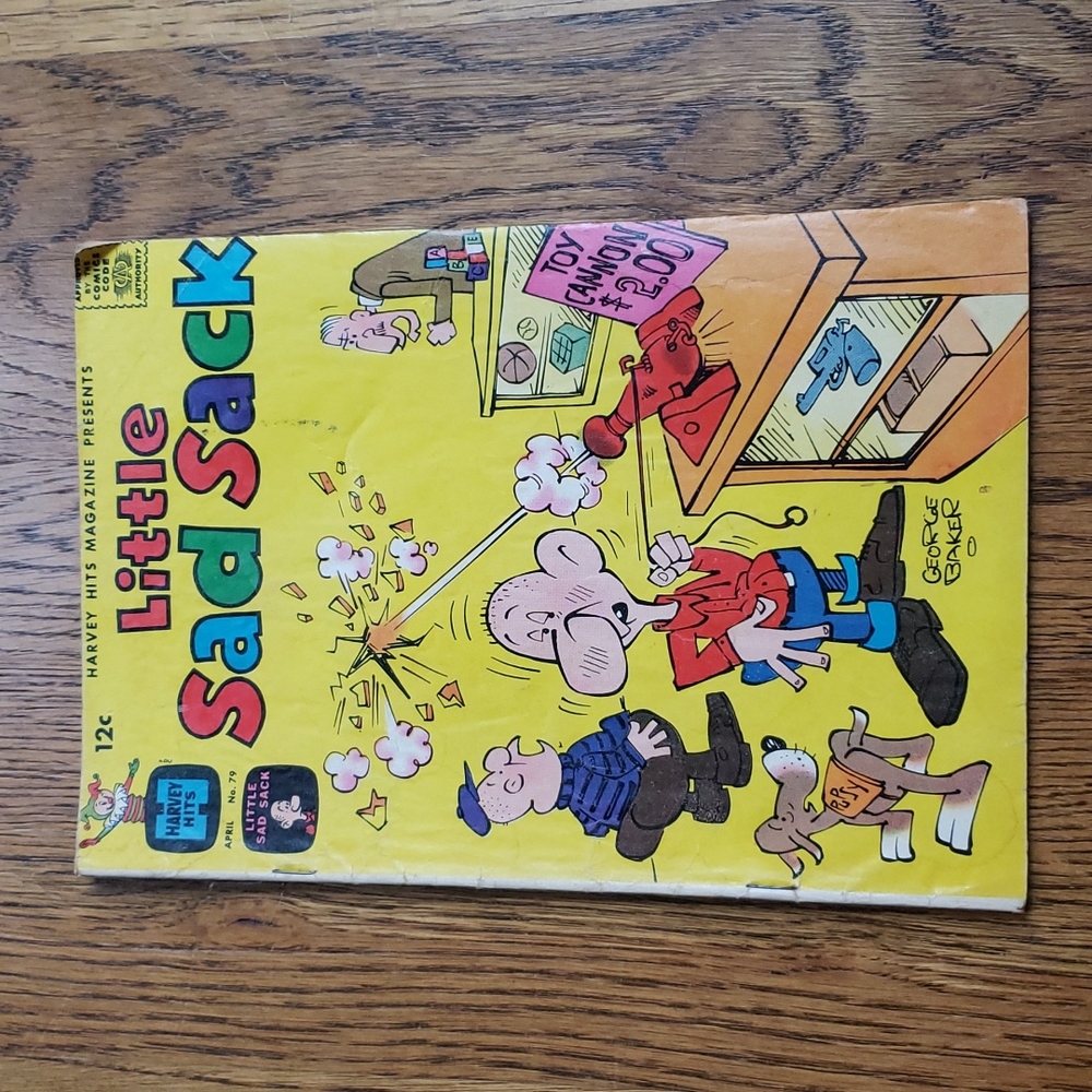 Vintage 60s Little Sad Sack Vol. 1 No. 79 Harvey Comics Comic Book Harvey Hits